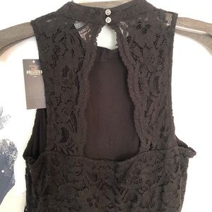 lace hollister dress
